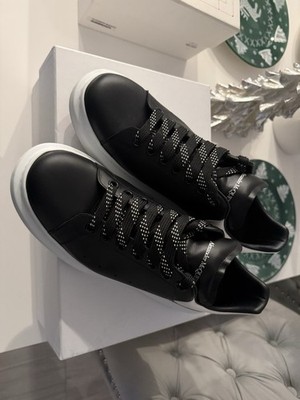Alexander McQueen Oversized Sneaker Black White