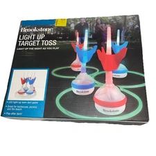 Light Up Target Toss LED Lawn Darts Game NEW Sealed