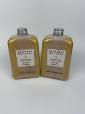 2x Crabtree  Evelyn Caramelized Fig  Brown Sugar Bubble Bath 22 oz each