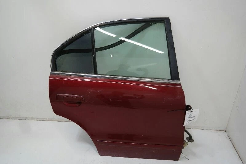 1999-03 Mitsubishi Galant Passenger Right Rear Side Door Red - Image 3 of 4