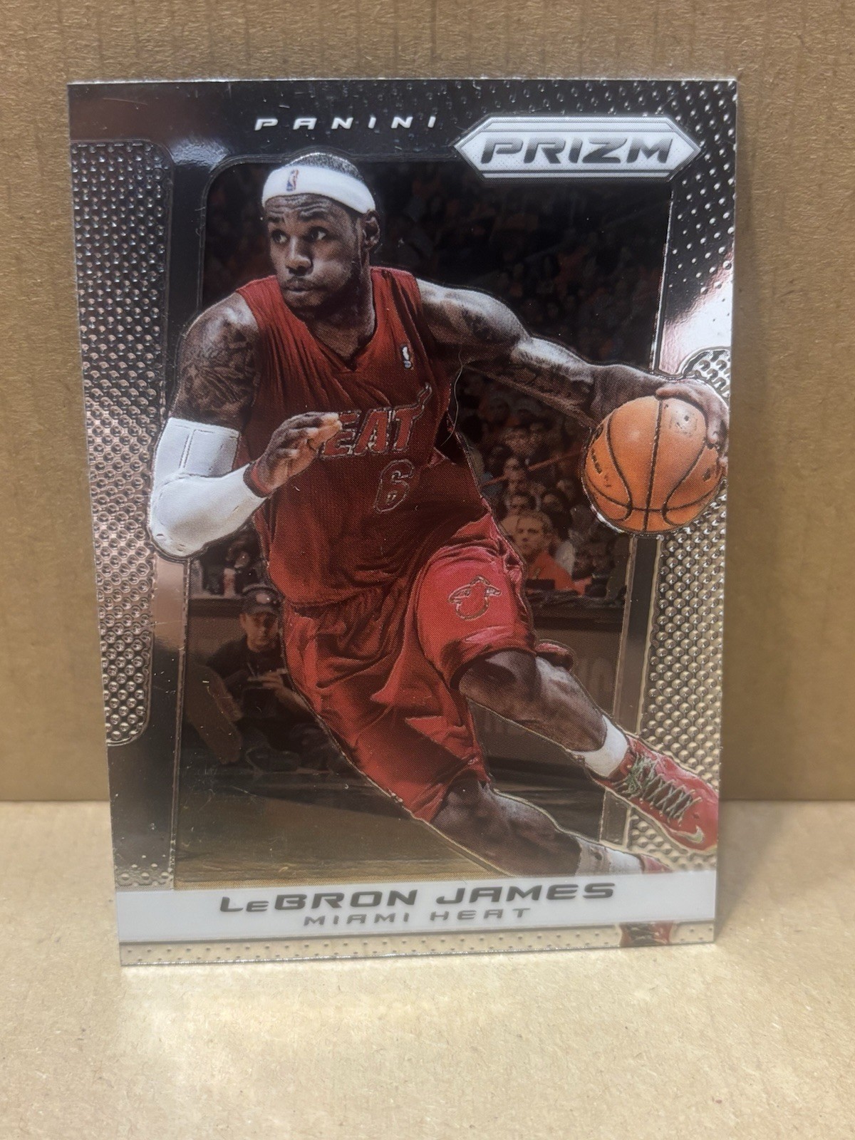 Panini 2013-14 Prizm LeBron James #65 Miami Heat NBA Basketball Base Set