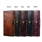 Genuine Leather Case Card Holder for Samsung Galaxy S25 Ultra Plus Edge