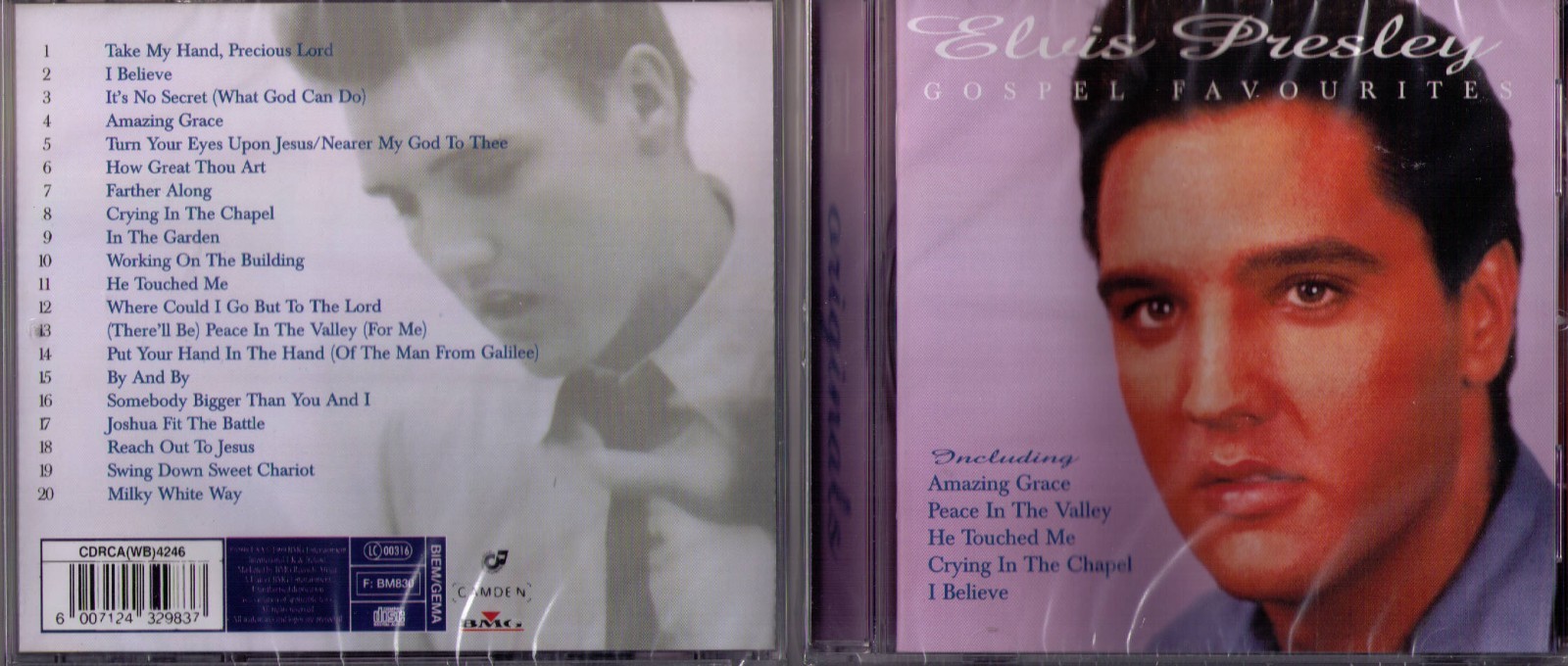 Elvis Presley CD Gospel Favourites - Take My Hand - Südafrika Pressung SEALED