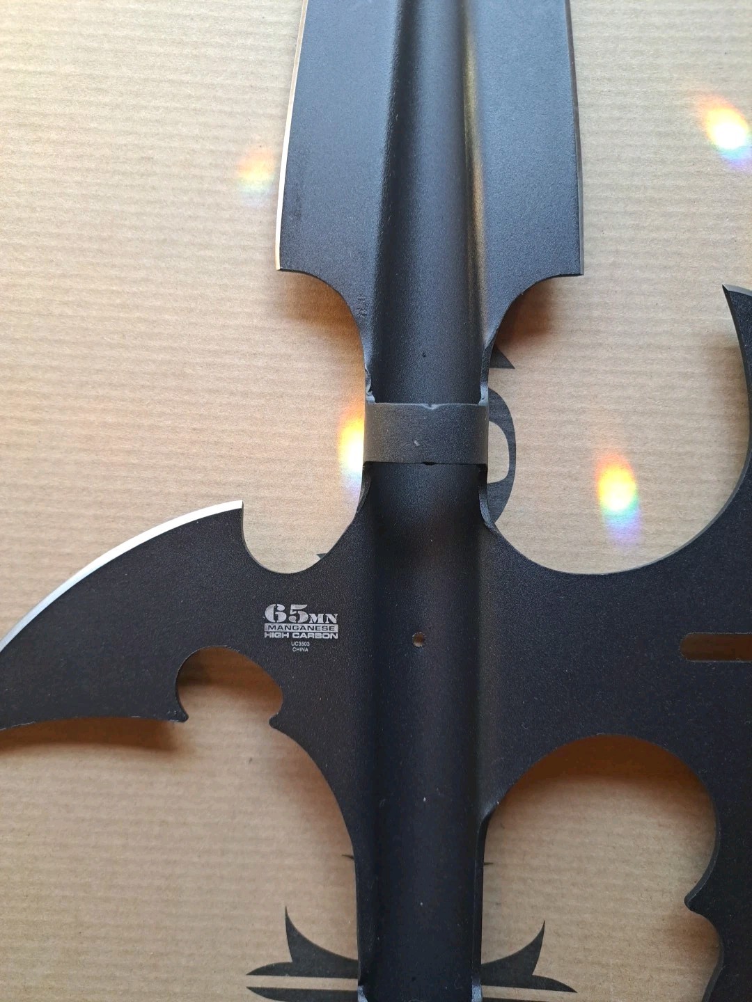 United Cutlery Honshu Halberd Spear Head One Piece Construction New Open Box 