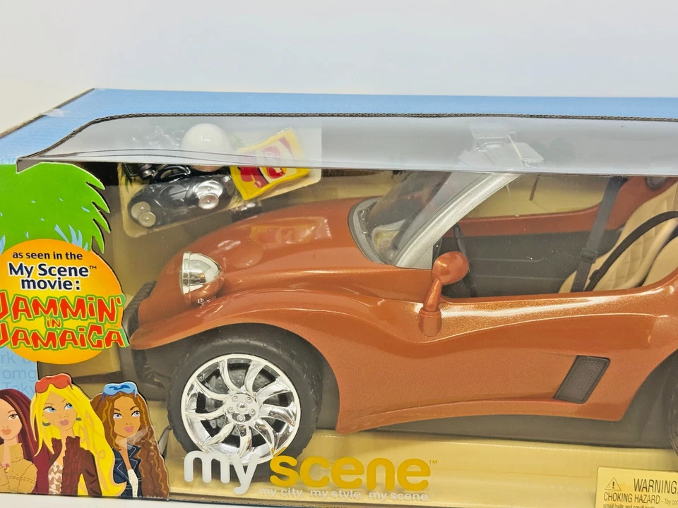 My Scene Barbie Jammin' in Jamaica 2003 My Beach Ride coche convertible C4202 Foto 2 de 4