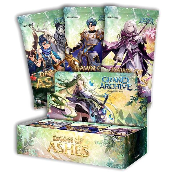 Grand Archive TCG Dawn of Ashes Booster Box Alter Display Factory