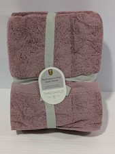 Threshold Performance Plus 2-Pc Bath Towel Set Mauve Extra Absorbent 100 Cotton