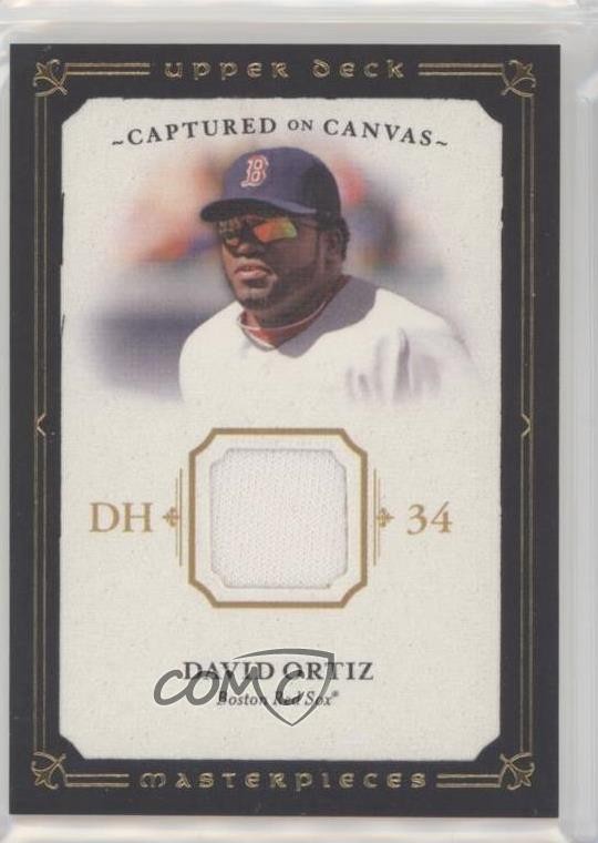 2008 Upper Deck Masterpieces Captured on Canvas David Ortiz #CC-DO HOF 19o9