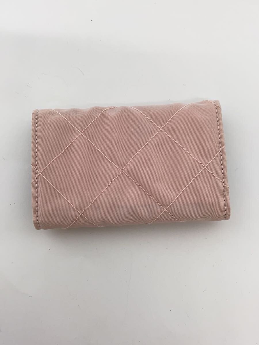 PRADA Key Case with Triangular Logo Plate, Quilte… - image 2