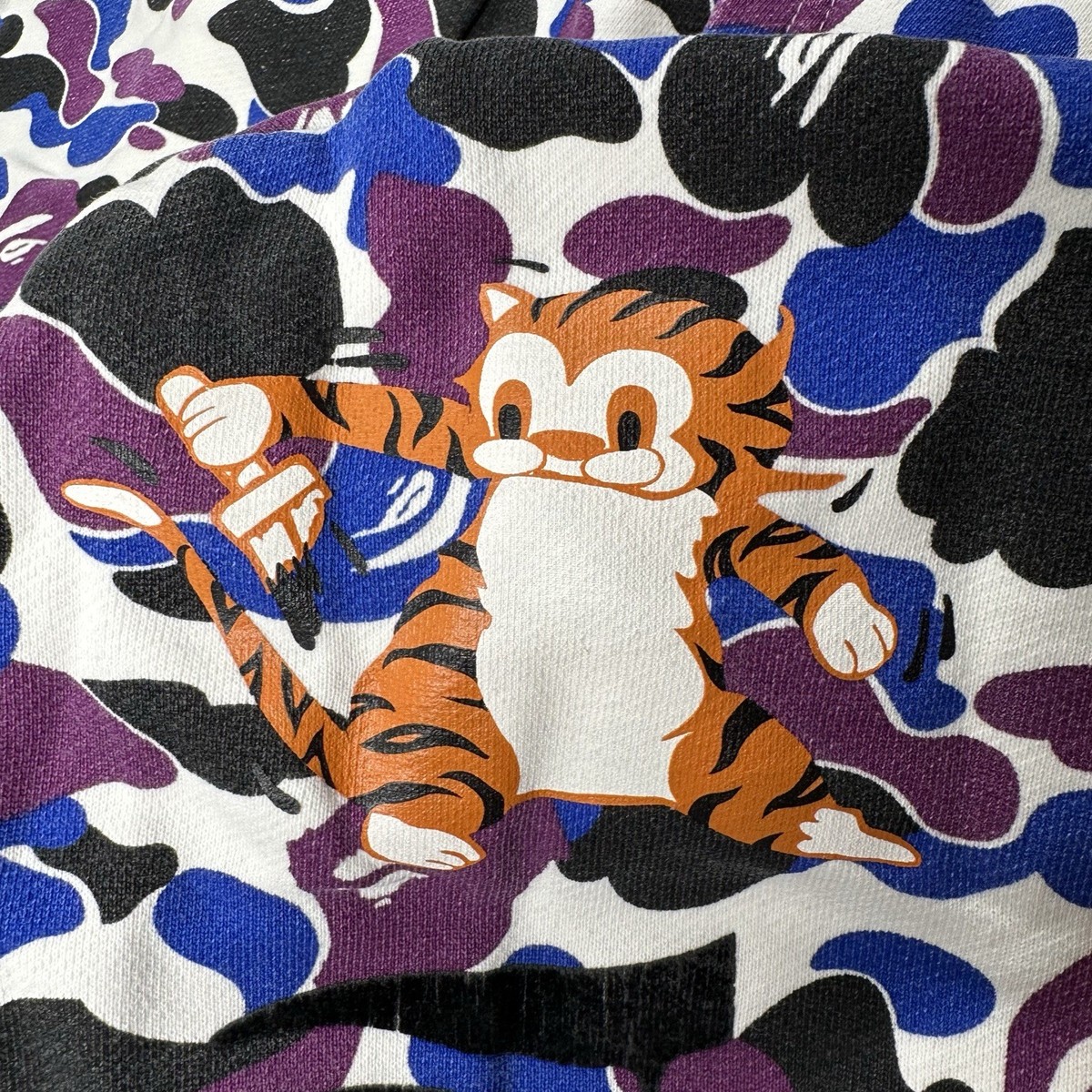BAPE Hong Kong HK Store Exclusive Camo M Tiger Hoodie OG 2011 RARE