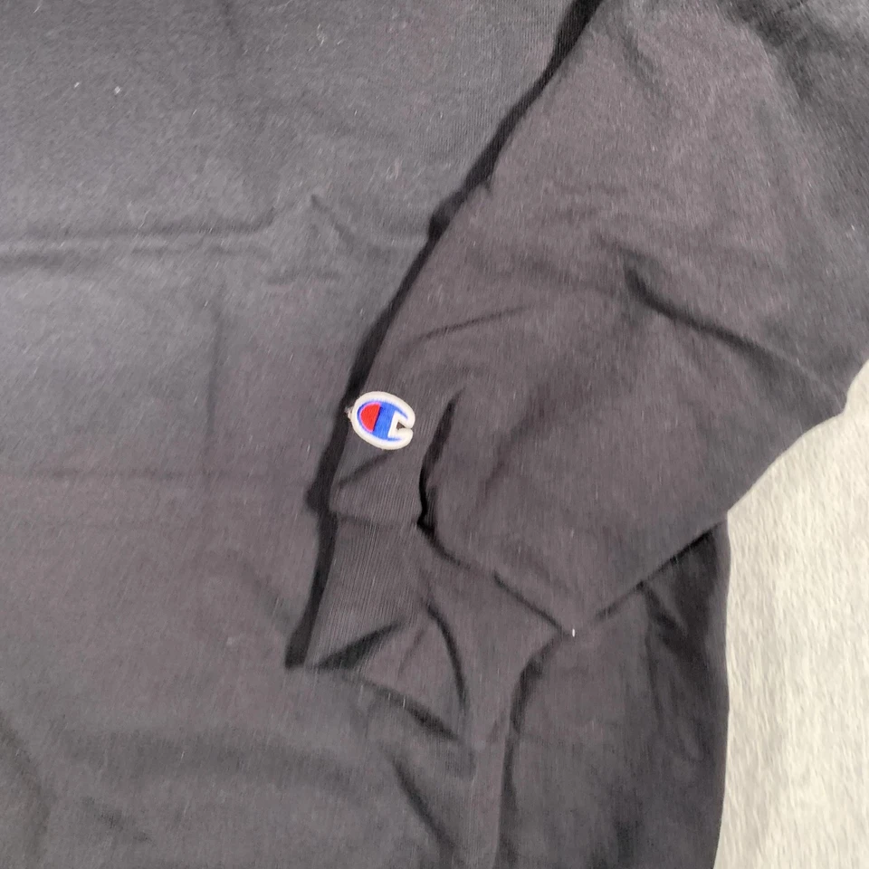 Suéter Wisconsin Badgers Para Hombres Negro NCAA Fútbol Pullover Cuello Redondo Campeón Foto 4 de 4