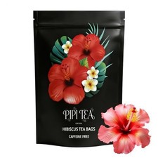 Pipi Hibiscus Tea,100% Natural, Caffeine-free...