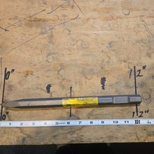 DeWalt DW5950B15 12" × 3/4" Hex End Bull Point Chisel Bit, New