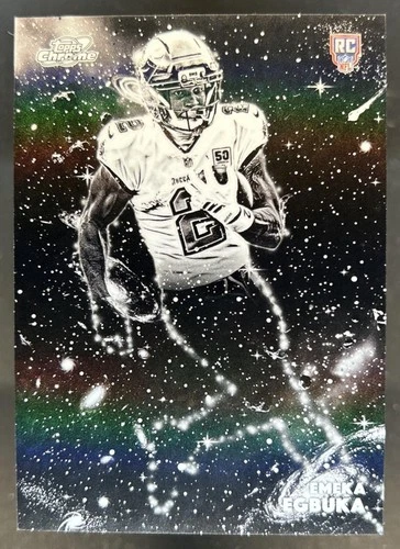 2025 Topps Cosmic Chrome Football Emeka Egbuka #BCV-95