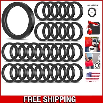 #ad 10 Pack Fuel Washer Seals Universal Spout Gasket Rings for Secure Fuel Storage $11.99