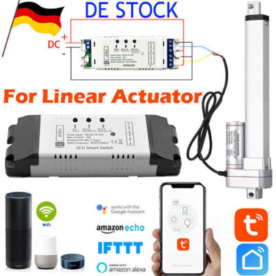 DC 12V 24V Smart WIFI Fernbedienung für Linearantrieb Linearmotor App-Steuerung