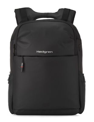 Hedgren Tram 2 Compartment Backpack 15,4'' RFID Rucksack Black