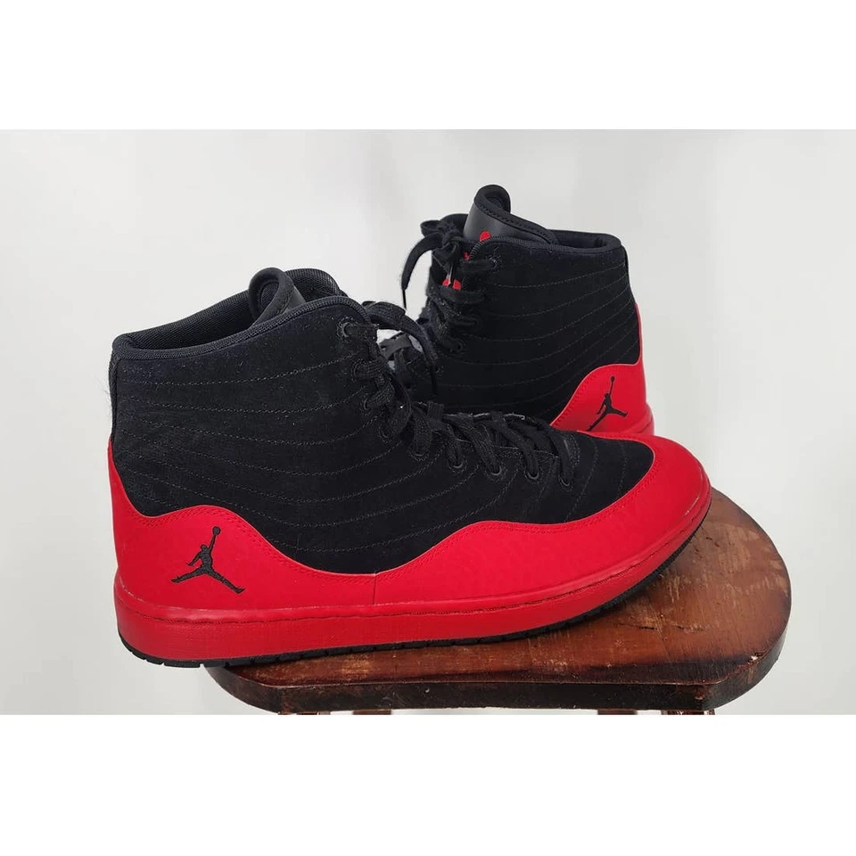 Nike Jordan KO 23 Talla 13 (AR4493-006) Hombre Negro/Gimnasio Rojo-Negro Foto 3 de 4