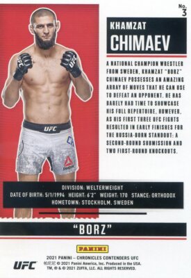 その他 5 UFC Chronicles Hobby 2021 panini その他 5 UFC Chronicles Hobby 2021 panini その他 5 UFC Chronicles