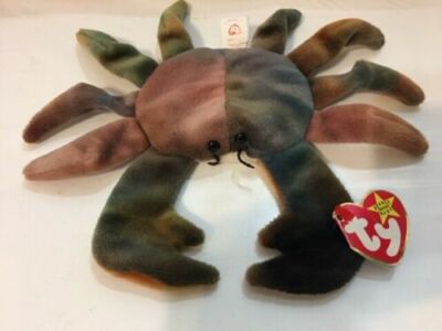 ty beanie baby claude the crab sept 8, 1996 PE Pellets Desired Sea Poem Tag