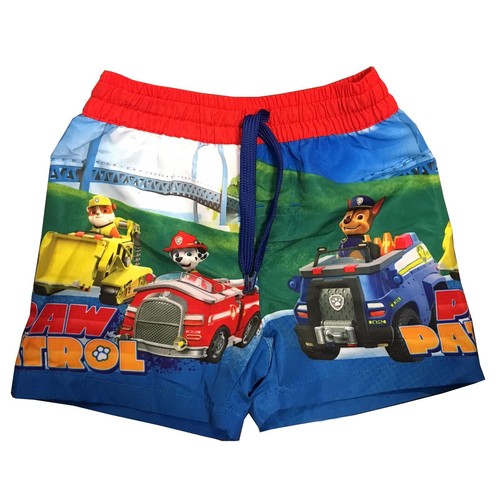 Ensemble De Natation Paw Patrol Garçon - Maillot + Short 2 Pièces, Protection UV 50+, Bleu