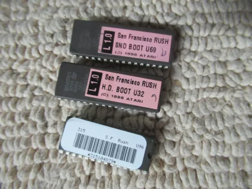 SAN FRANCISCO RUSH security  hard drive boot sound boot  CHIPS CFL