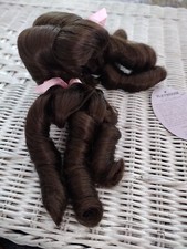 DOLL WIG - PLAYHOUSE - MELISSA - 12-13 - DARK BROWN - NEW OLD STOCK - KOREA