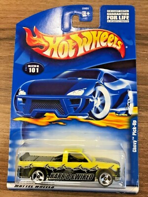 Hot Wheels Chevy Pick-Up #101 HW  01 Series Yellow VHTF!