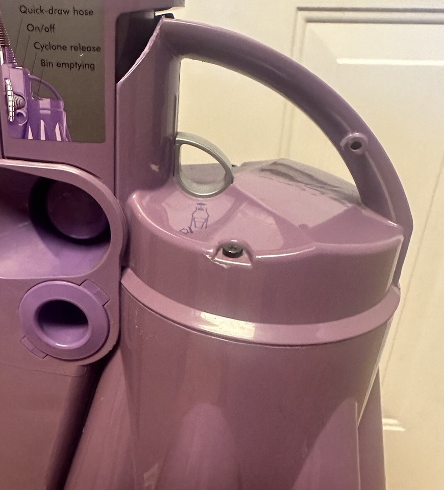 Dyson DC07 Root 8 Cyclone Upright Animal Vacuum+Attachments Purple