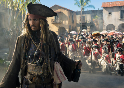 A4 Captain Jack Sparrow Poster (brandneu)