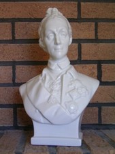 Sowjetunion: Porzellan B&uuml;ste Generallissimus Alexander W. Suworow 30,5x18,5cm