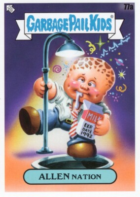 2023 GARBAGE PAIL KIDS GPK INTERGOOLACTIC MAYHEM BASE ALLEN NATION 77a NM