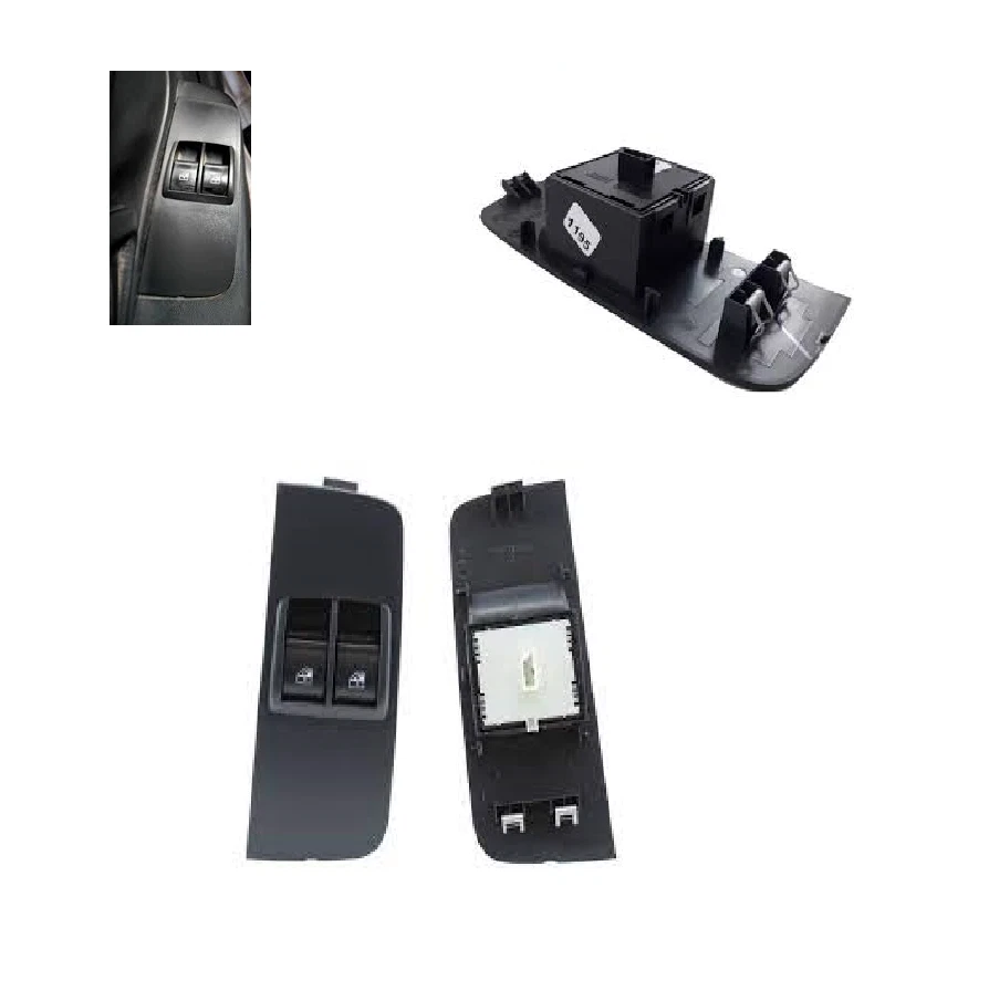 Window Power Switch Electric Fiat Strada from 2009 - Short and Long Cab Left Foto 2 de 3