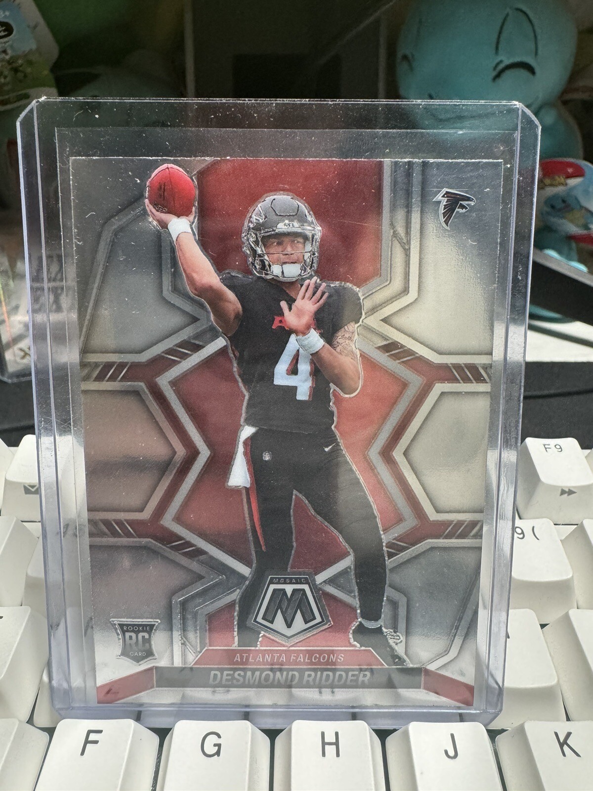 2022 Panini Mosaic Desmond Ridder Base Rookie RC #303 Atlanta Falcons