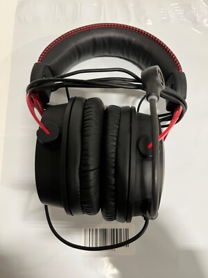 HyperX Cloud Alpha Wired Over Ear Headphones Black/Red CA002