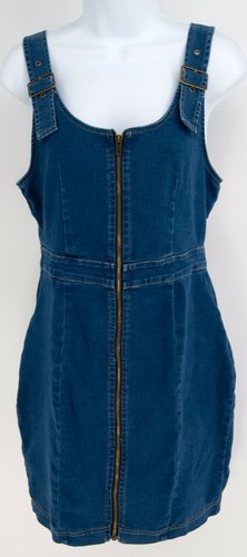 Haute Monde Large L Jean Denim Dress 