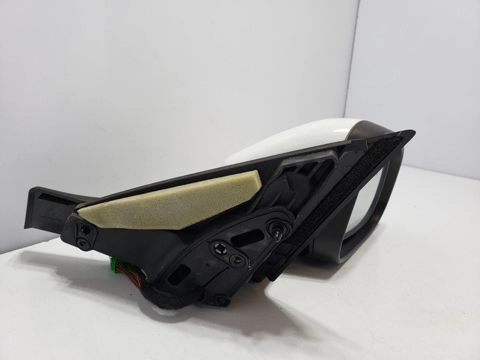 ✅ Espejo retrovisor exterior delantero derecho del lado del pasajero blanco 12-16 OEM Volvo S80 614 Foto 4 de 4