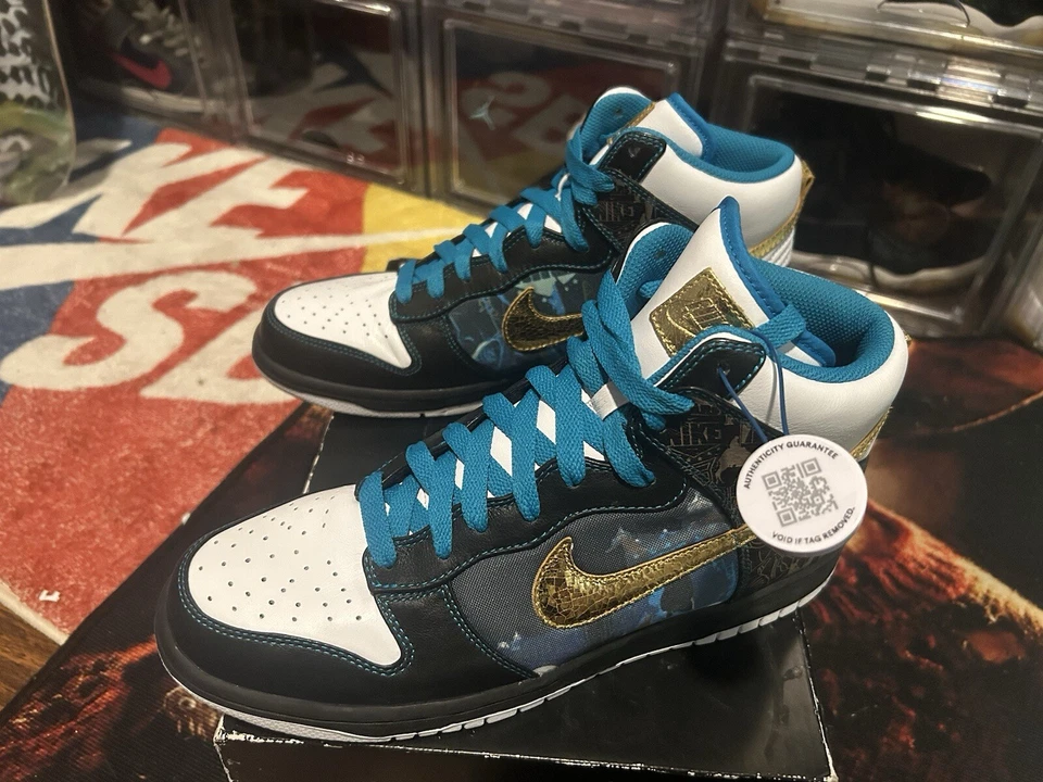 Rare Sample! Employee Only Release Size 11.5 - Nike Dunk High Dubai - 393427-071 - Image 4 of 4