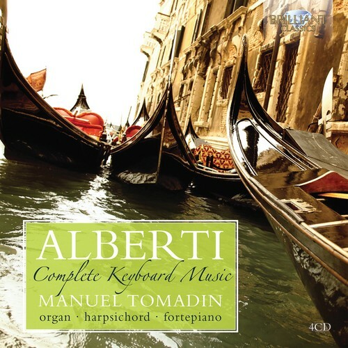 DOMENICO ALBERTI Complete Keyboard Music Manuel Tomadin 4CD BOXSET NEW