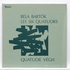 VEGH QUARTET ⸺ BEETHOVEN the 6 string quartets ⸺ VALOIS CMB23 3xLPs box NM