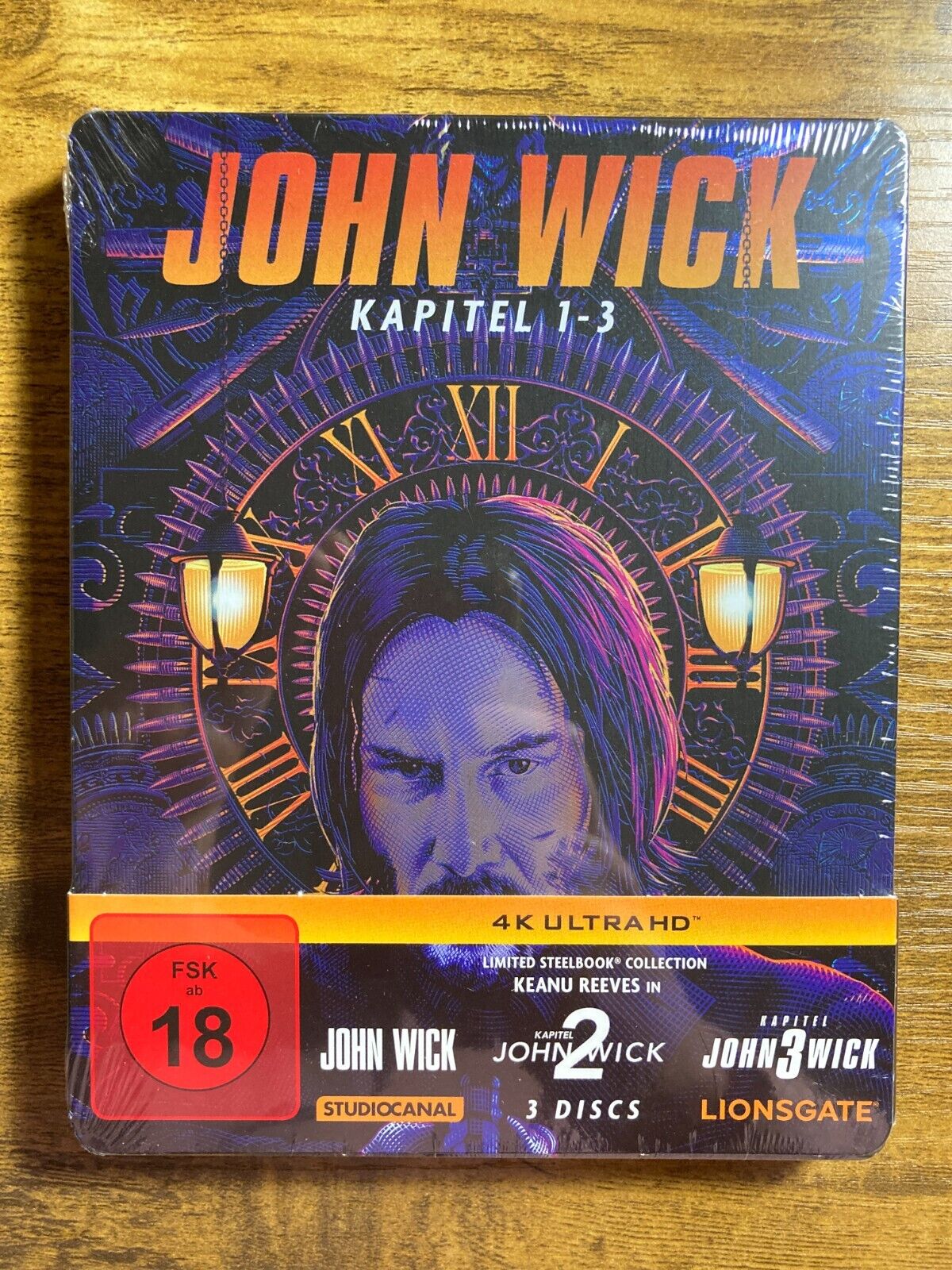 John Wick 4K Blu-ray (4K Ultra HD + Blu-ray + Digital) (Germany)