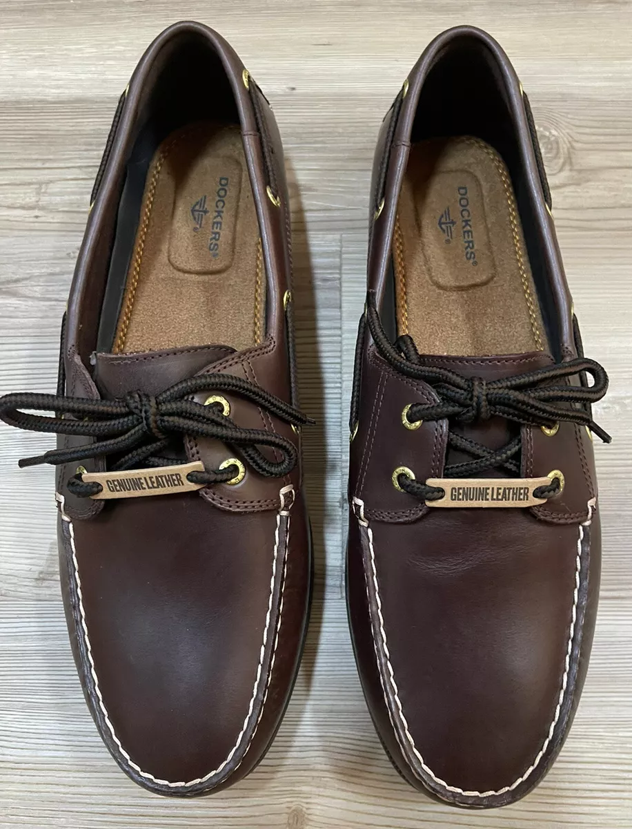 Dockers vargas men's deals leather boat shoes