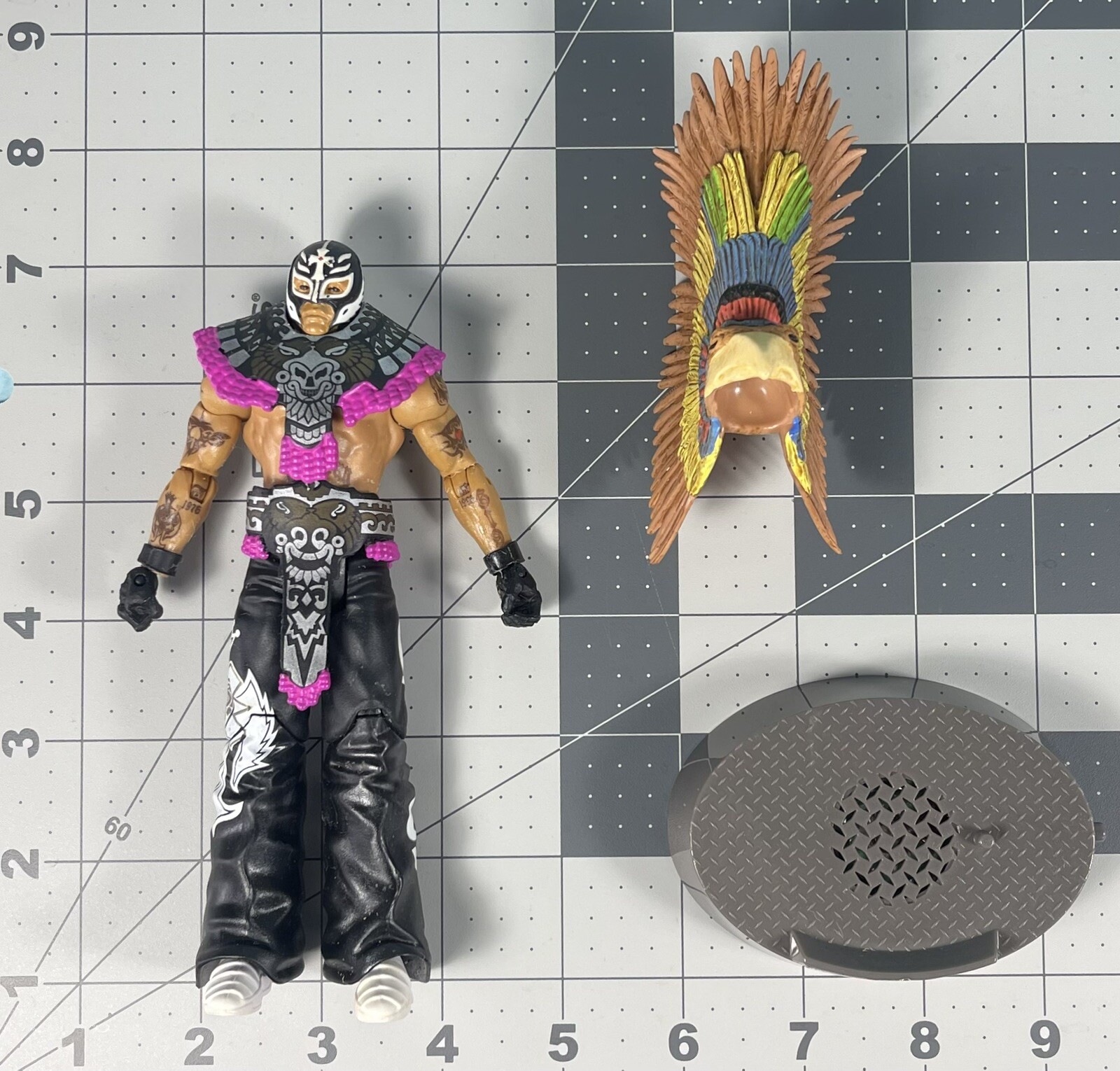 Rey Mysterio WWE Entrance Greats Mattel Loose Complete