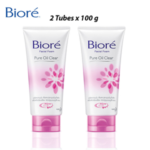 biore facial foam pure oil clear