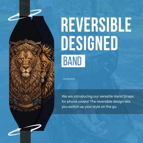 Universal Phone Grip Straps for Secure Handling | Reversible - 第 43/87 張圖片