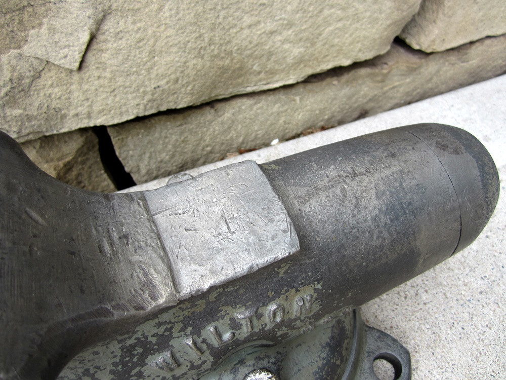 Vintage Wilton 3.5" Machinist Bench Vise 350S Bullet Vise Made in USA