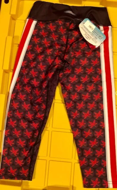 Ohio state leggings with buckeye leaves cheap