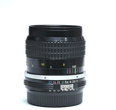 Nikon Ai Nikkor 85mm f/2 MF Lens *Stiff Focusing Ring* | eBay