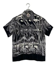 SUN SURF Men's 100% Rayon HAWAIIAN Aloha Shirt DUKE SHOP KAHANAMOKU SIZE S USED