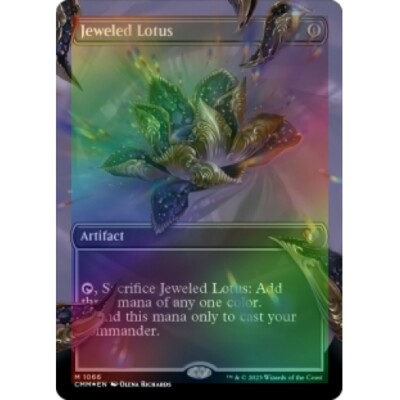 FOIL JEWELED LOTUS (TEXTURED FOIL) Commander Masters Magic